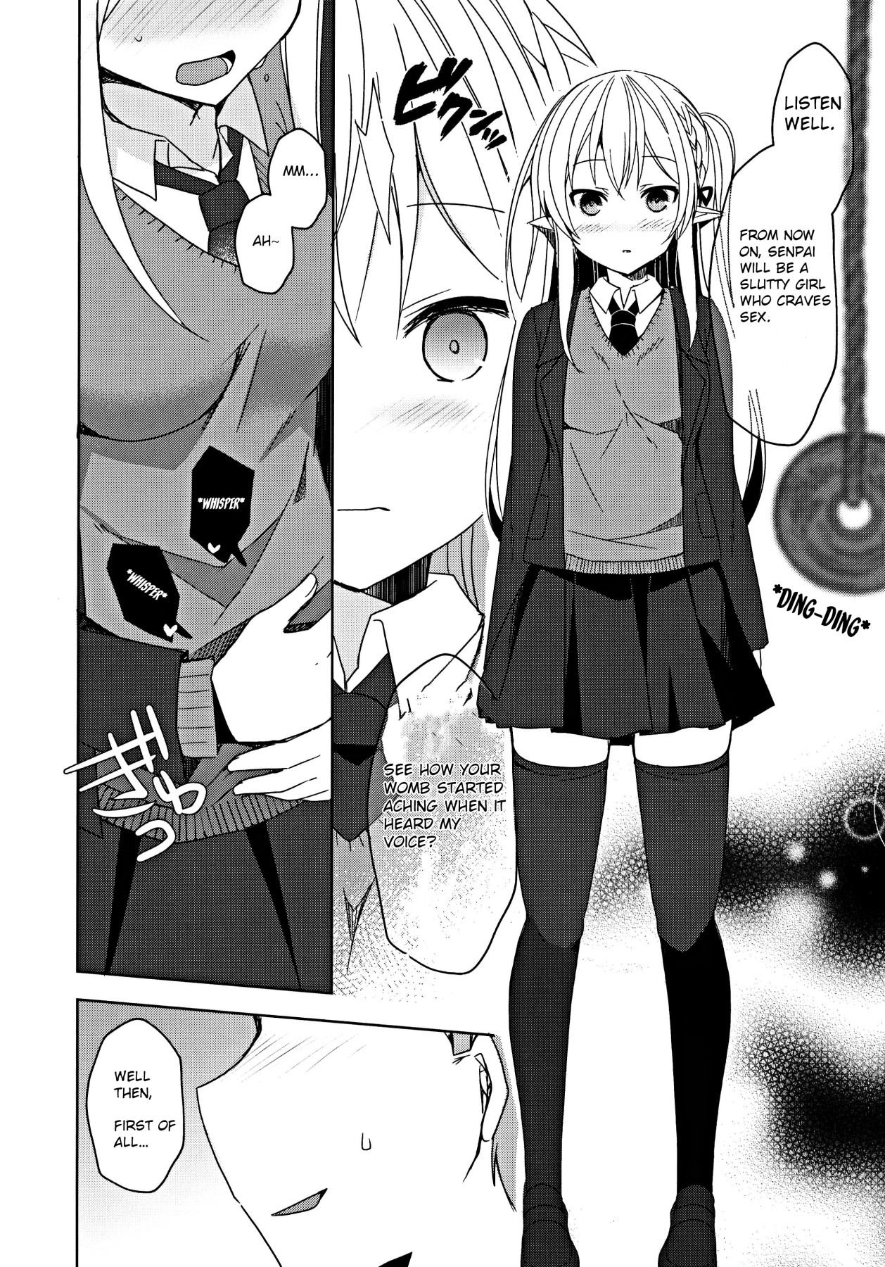 Hentai Manga Comic-My Hypno Sex Life With An Elf Senpai-Read-10